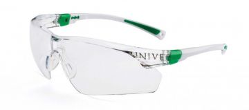DYNAMIC SAFETY veiligheidsbril Lens clear wit-groen 506